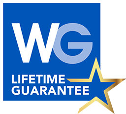 WeatherGard Lifetime Guarantee logo