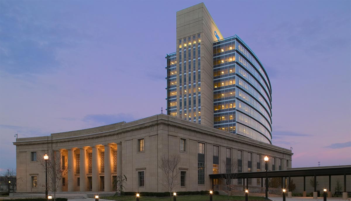 Consumers Energy headquarters in Jackson, Michigan