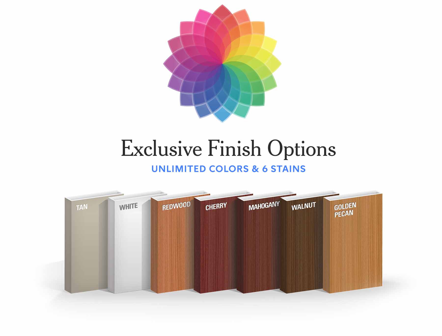 Window finish options