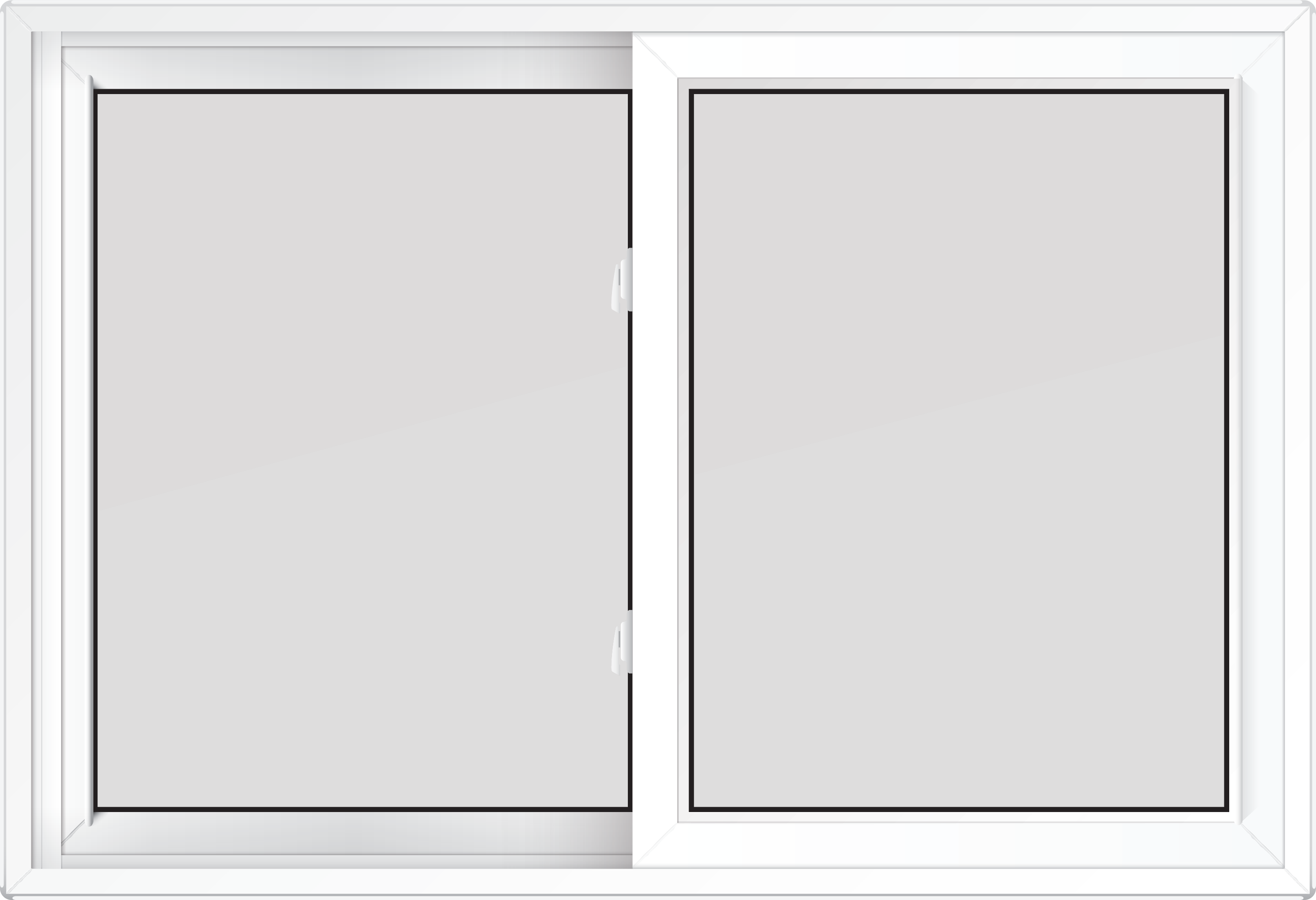 horizontal sliding window