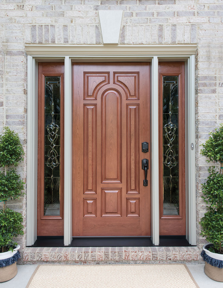 Fiberglass Woodgrain Entry Door